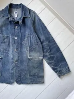 蜂の巣 90s USA製 ポストオーバーオールズ カバーオール ビンテージのサムネイル