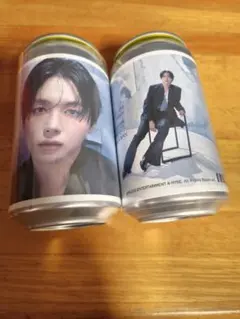 DXS SEVENTEEN セブチ ラベル缶 ステッカー スングァン