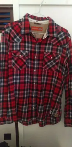 Dickies XL チェック柄 ネルシャツ