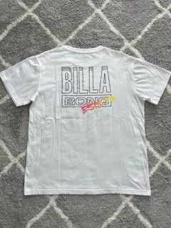 ビラボン　billabong Tシャツ　白　ホワイト　M バックプリント