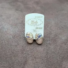 Doudou レジンポスト ピアス ドライフラワーのサムネイル