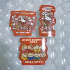 サンリオ　ハローキティ　クリスマス　ルミネ　特典　ノベルティ　ステッカー