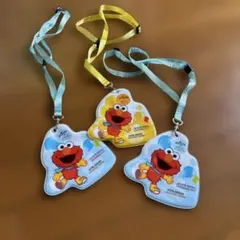 希少　チケットホルダー　セサミストリート　3個セット　USJ 非売品