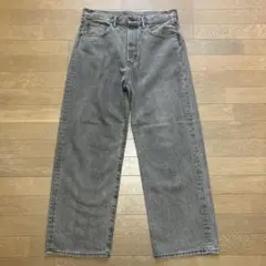 GU ジーユー バギージーンズ グレー.32