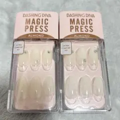 DASHING DIVA MAGIC PRESS アーモンド型