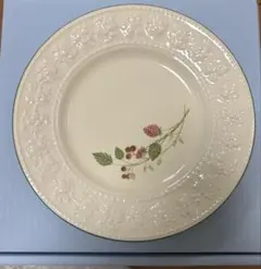 希少】GIEN ジアン オワゾブルーフルーツ プラター ラウンド30cm
