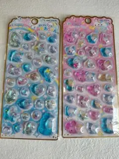 ぷくぷくあわわちゃん　ハッピーマーチ　メロウアクアリウム　ウォーターシール正規品