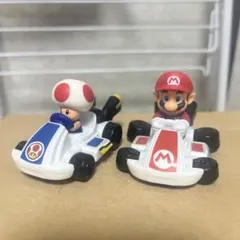 マリオとキノピオ ミニカーセット　マクド　ハッピーセット