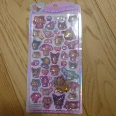 うるちゅるポップシール　日焼けキティサンリオ