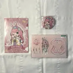 にじさんじ　周央サンゴ　アクリルスタンド　アクスタ　ポストカード　缶バッジ