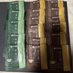 伊藤園　緑茶５袋　　ほうじ茶１２袋のサムネイル