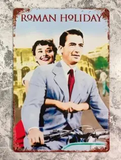 週末限定値引き【希少・B2映画ポスター】ローマの休日　劇場公開版 希少・B2映画ポスター】ローマの休日 劇場公開版 ローマの休日