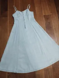 デニムキャミワンピース 美品