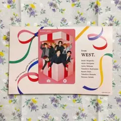 WEST. バースデーカード 2025年
