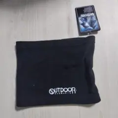 新品　OUTDOOR　アウトドア　ネックウォーマー　黒