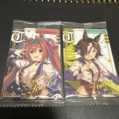 ウマ娘 ツインウエハース ダイワスカーレット ウォッカ