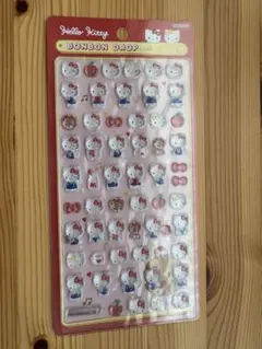 ハローキティ ボンボンドロップシールmini