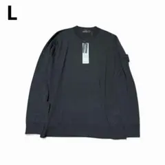 STONE ISLAND ghost ライトニット　セーター　ブラック　Lのサムネイル