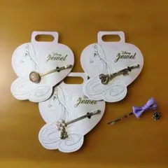 Disney Jewel ラプンツェル ヘアピン 4点セット