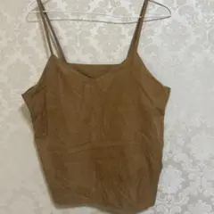 ルジュン　ブラウン　キャミソール