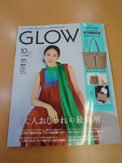 GLOW 10月号 Captain Stag BIGトート/付録。