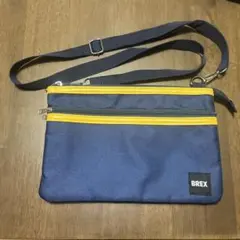 宇都宮ブレックス　FC特典サコッシュ ネイビー×イエロー