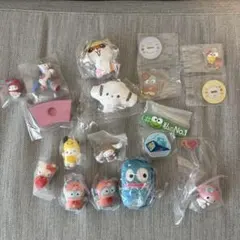 サンリオキャラクター ガチャ マスコット フィギュア アクスタ 14個セット