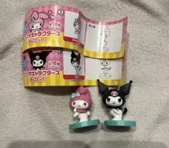 【未使用品】サンリオ　チョコエッグ　メロクロ　マイメロディ　クロミ