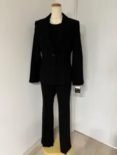新品タグ付 桂由美 ブラックフォーマル アンサンブル 15号 礼服 冠婚 