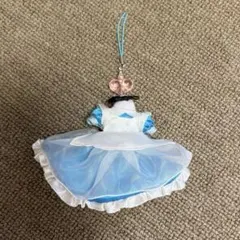 不思議の国のアリス ドレス型 ストラップ バッグチャーム