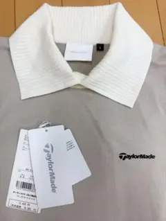 新品未使用】イーストサイドゴルフ 半袖ニットシャツ S アイボリー