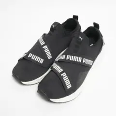 【美品】プーマ スリッポン スニーカー ソフトフォーム 24.5cm