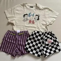 マーキーズ　ブリーズ　Tシャツ　ハーフパンツ　3点セット　80cmのサムネイル