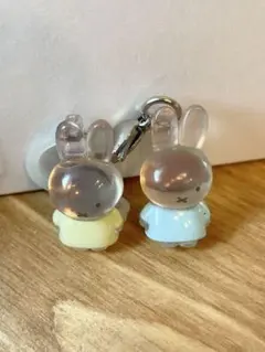 ミッフィー めじるしキーホルダー 2点セット