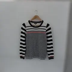 値下◎5.25◎M653P◎トミーヒルフィガー◎ボーダー◎ニット◎長袖❁のサムネイル
