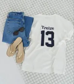 SLOBE IENA スローブイエナ Treize13 Tシャツ ロゴT