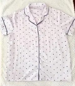 【ココ様専用】GU ハート柄 パジャマセット サテン Lサイズ