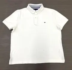 TOMMY HILFIGER ポロシャツ M ホワイト CUSTOM FITのサムネイル