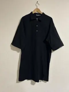 ユニクロU黒の半袖ポロシャツ Mサイズ