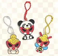 ヒスミニ　浮彫アクリルキーホルダー　3点セット