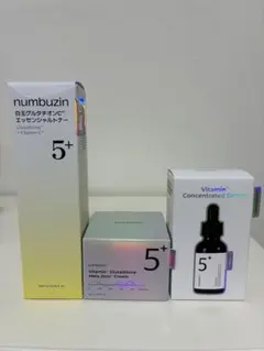 新品numbuzin 5番 白玉グルタチオンC 3点セットのサムネイル