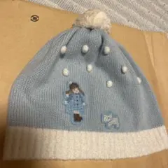 ポンポネット　子ども用ニット帽のサムネイル
