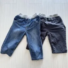 130cm ハーフパンツ　2枚セット