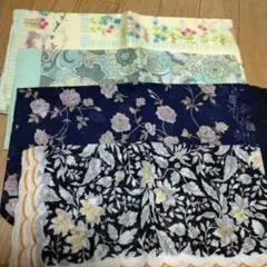 花柄ハンカチ4枚セット