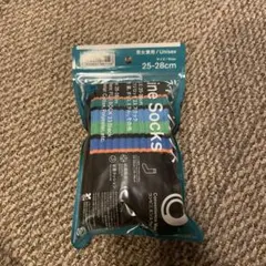 ファミマソックス ラインソックス 25-28cm フジロック'23 ブラック 黒