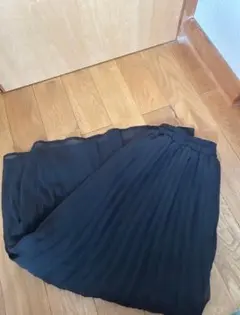 ★ゆうママ様専用出品★黒 プリーツロングスカート