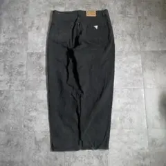 90s USA製 GUESS JEANS ブラック デニム バギー ワイド 古着のサムネイル