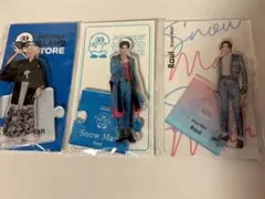 SnowManラウールアクリルスタンド3体セット