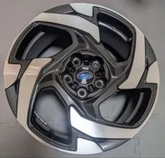 スバルクロストレックプレミアム純正ホイール(1本)【新車外し】美品