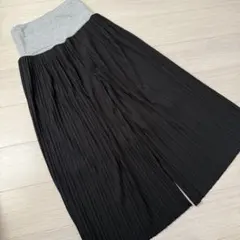 新品/マタニティM プリーツワイドパンツ